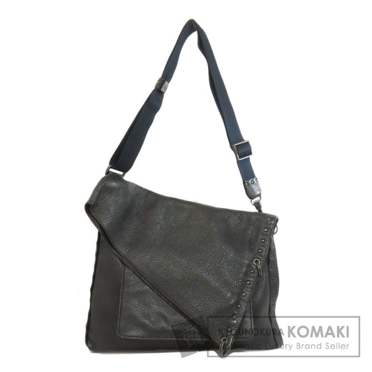 BOTTEGA VENETA Studs Shoulder Bag Leather Ladies [Used]