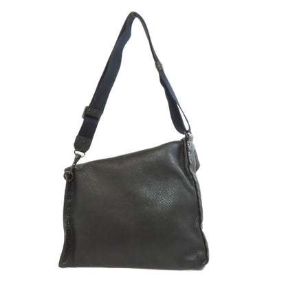 BOTTEGA VENETA Studs Shoulder Bag Leather Ladies [Used]