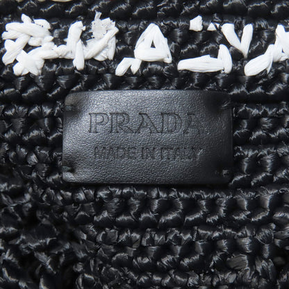 PRADA Crochet Tote Bag Viscose Ladies [Used]