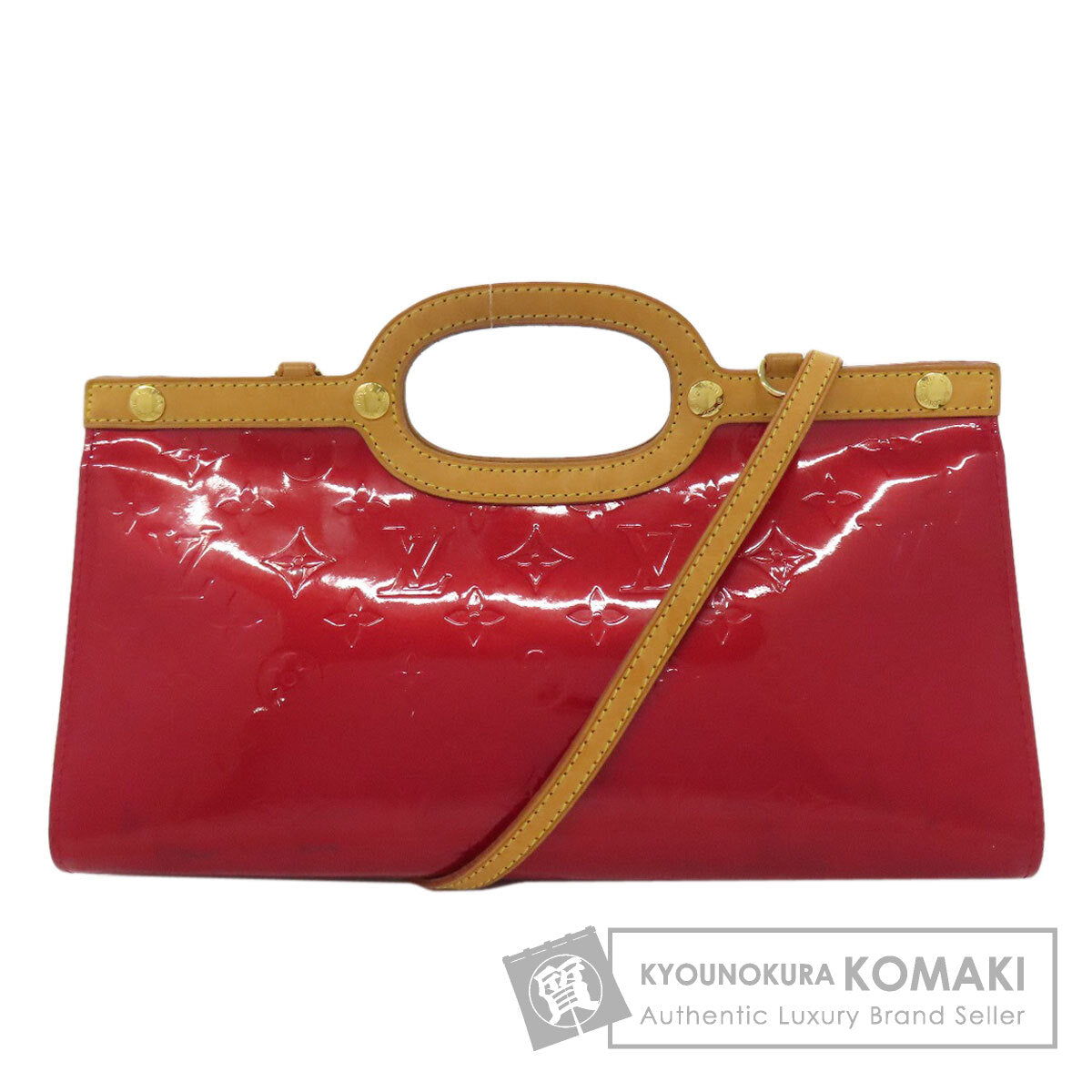 LOUIS VUITTON M91987 Roxbury Drive Handbag Vernis Ladies [Used]