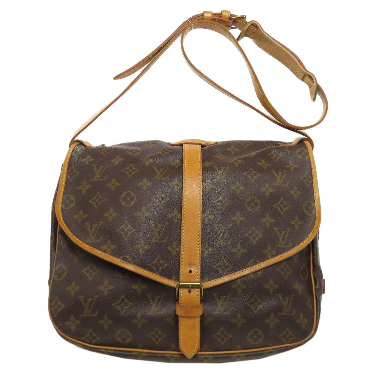 LOUIS VUITTON M42254 Samuel 35 Shoulder Bag Monogram canvas Ladies [Used]