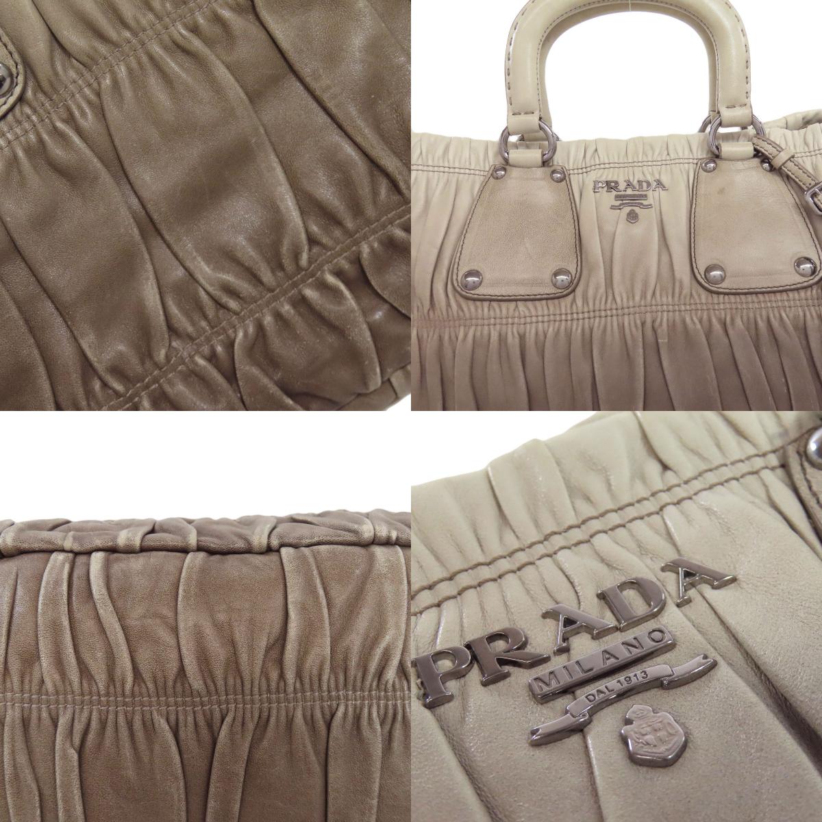 PRADA 2WAY Handbag Calf Ladies [Used]