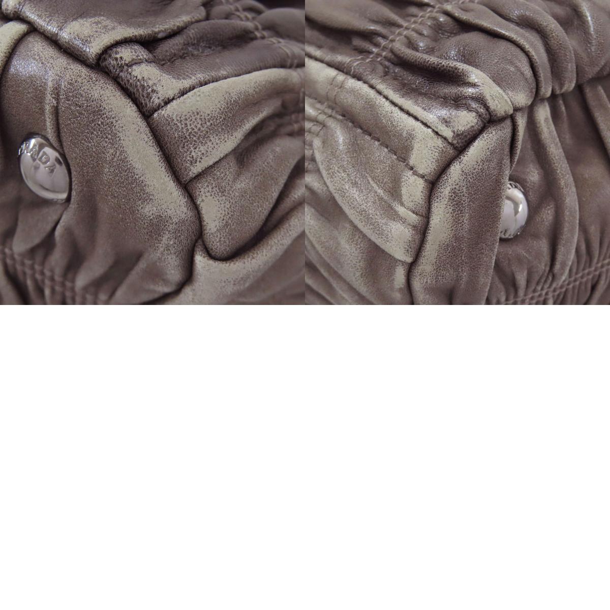 PRADA 2WAY Handbag Calf Ladies [Used]