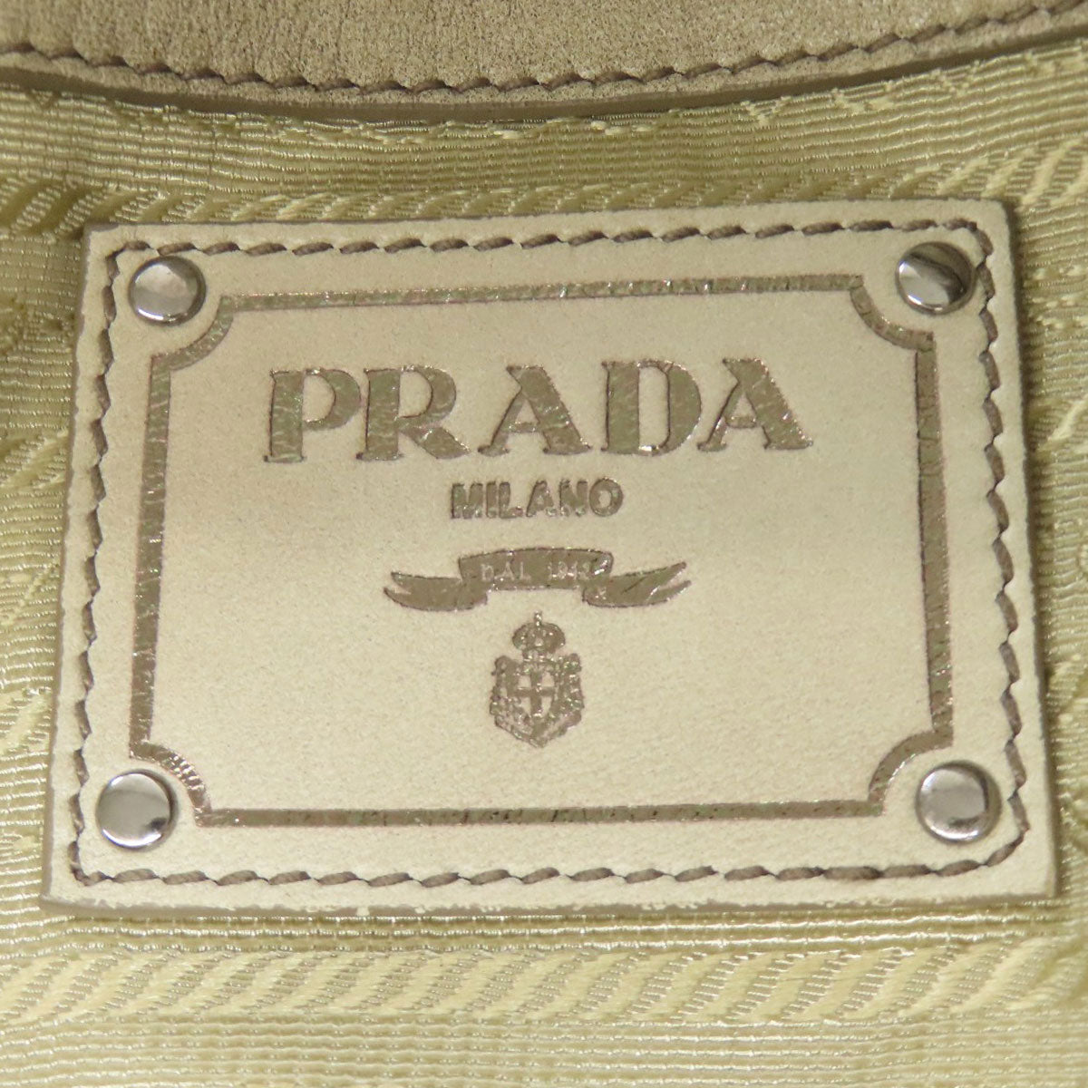 PRADA 2WAY Handbag Calf Ladies [Used]