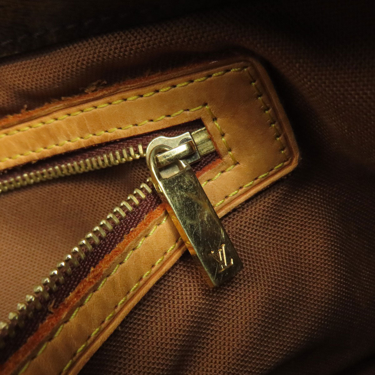 LOUIS VUITTON Ｍ51148 Hippo piano Tote Bag Monogram canvas Ladies [Used]