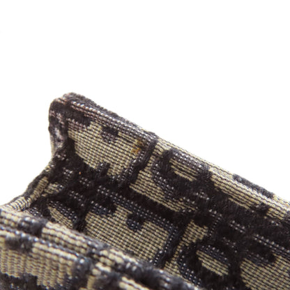 CHRISTIAN DIOR Chain wallet Trotter pattern Long wallet (with coin pocket) Canvas Ladies [Used]