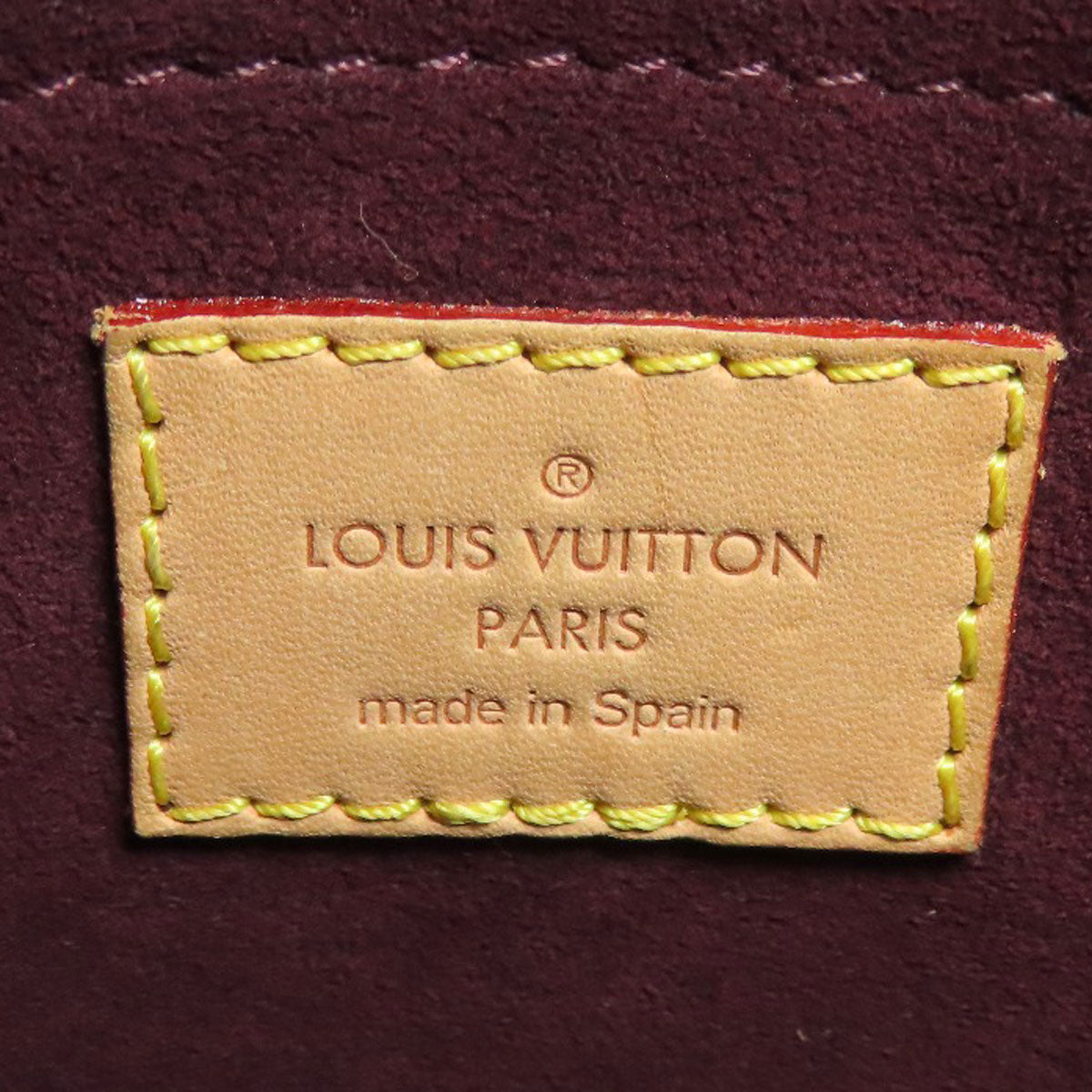 LOUIS VUITTON M41056 Montaigne MM Handbag Monogram canvas Ladies [Used]