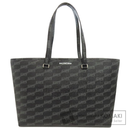 BALENCIAGA 702698 Medium Shopper BBMonogram Tote Bag PVC Ladies [Used]