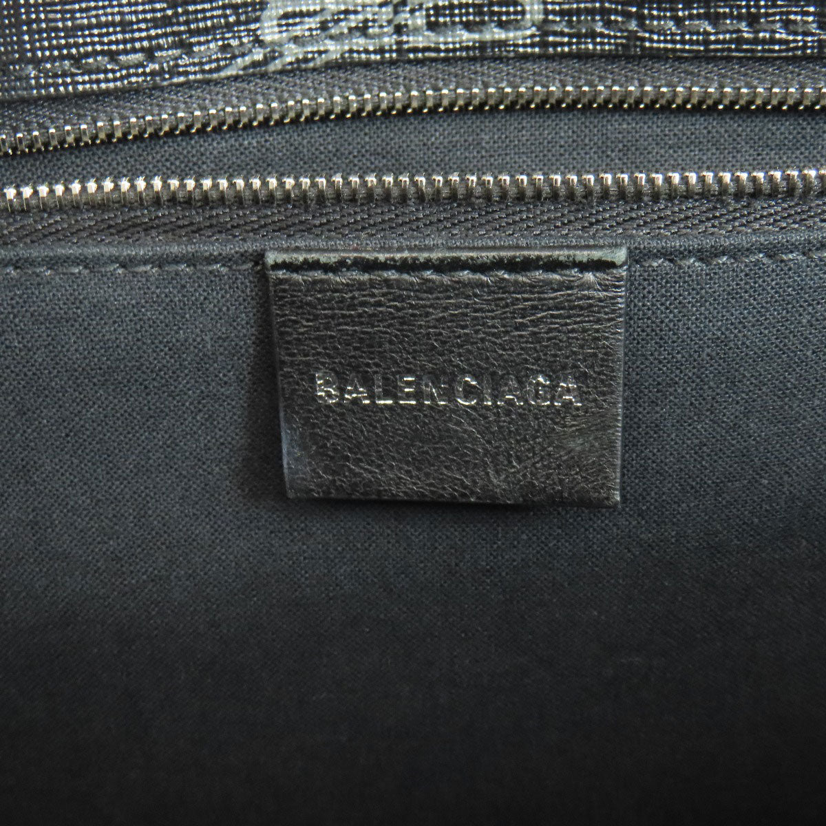 BALENCIAGA 702698 Medium Shopper BBMonogram Tote Bag PVC Ladies [Used]