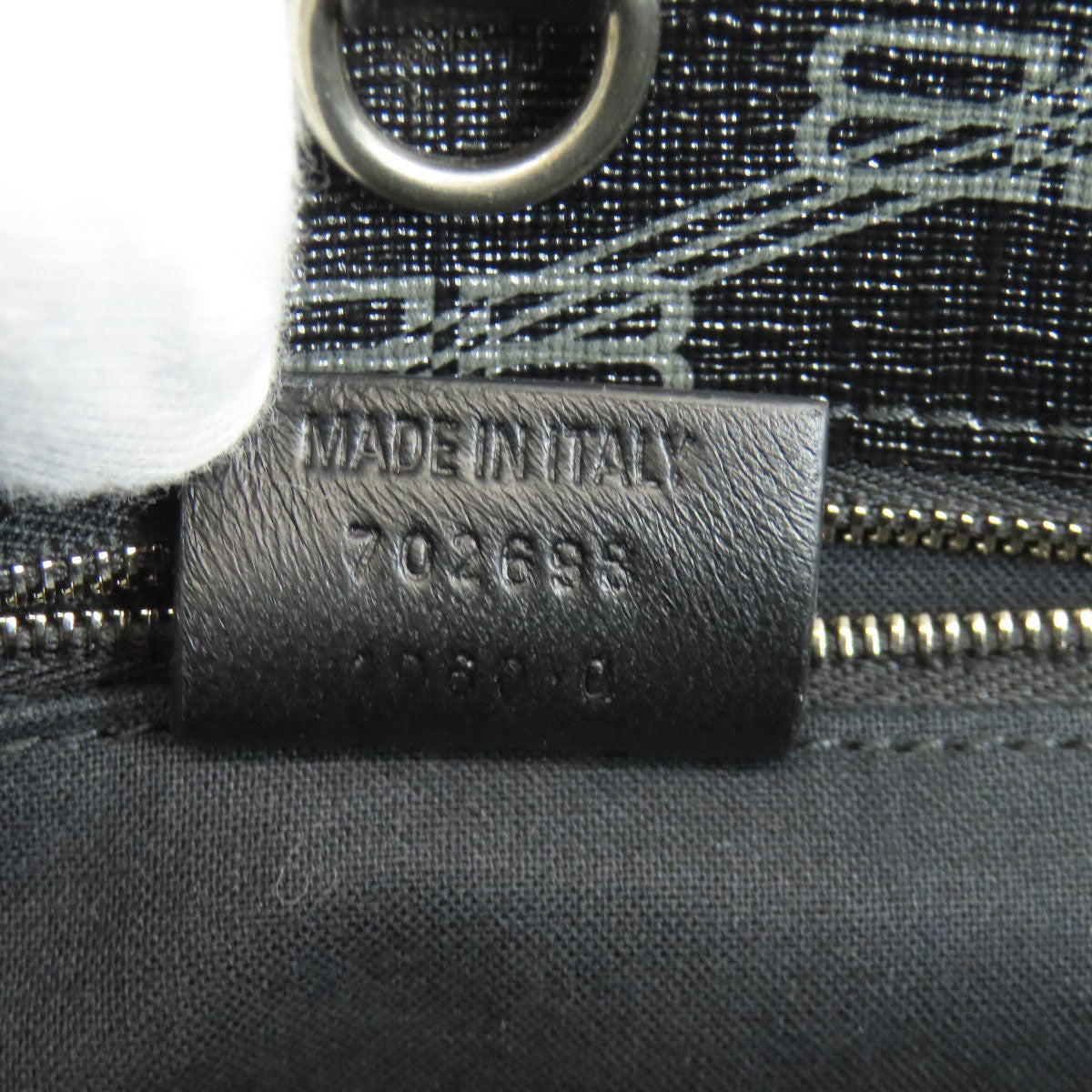 BALENCIAGA 702698 Medium Shopper BBMonogram Tote Bag PVC Ladies [Used]