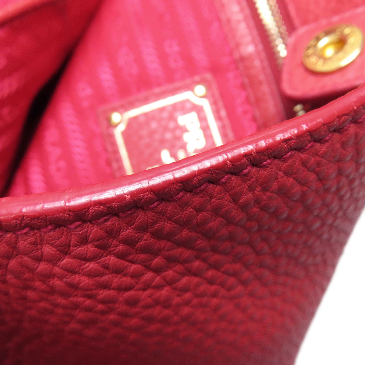 PRADA one belt Shoulder Bag Calf Ladies [Used]