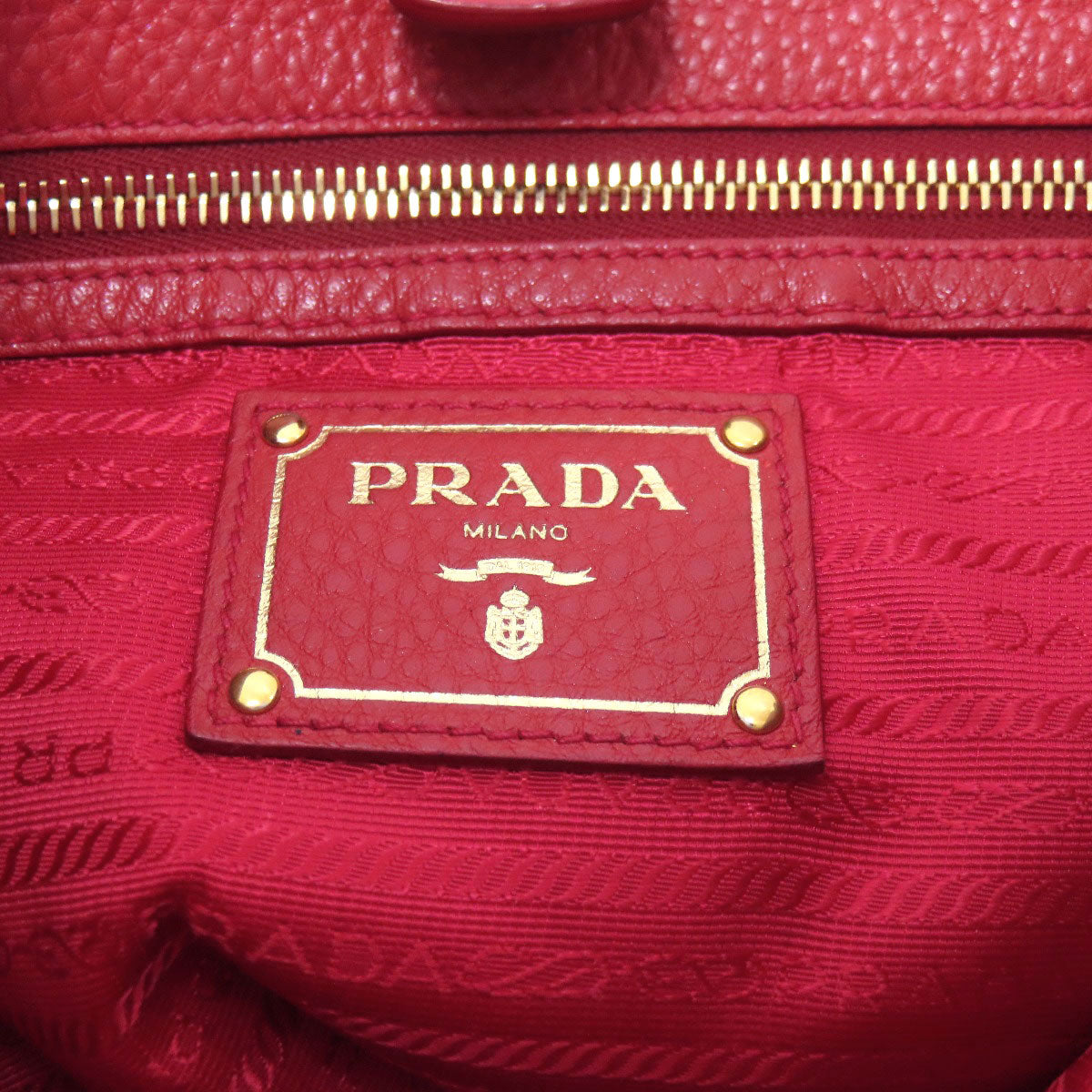 PRADA one belt Shoulder Bag Calf Ladies [Used]