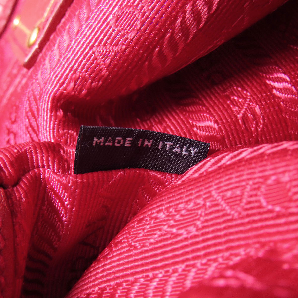 PRADA one belt Shoulder Bag Calf Ladies [Used]