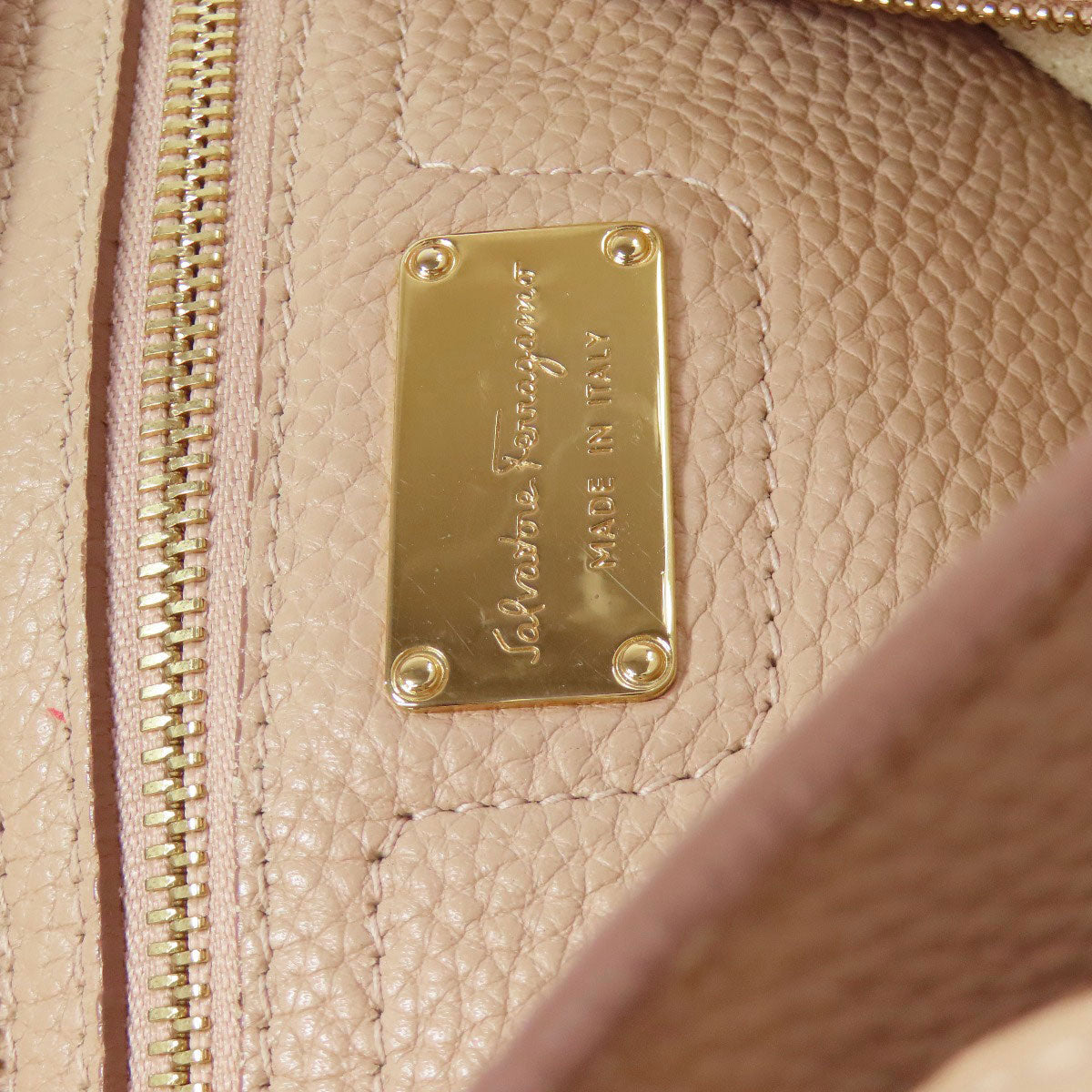 Salvatore Ferragamo Amy GanciniHardware Tote Bag Leather Ladies [Used]