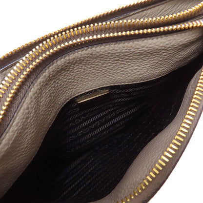 PRADA logo Shoulder Bag Calf Ladies [Used]