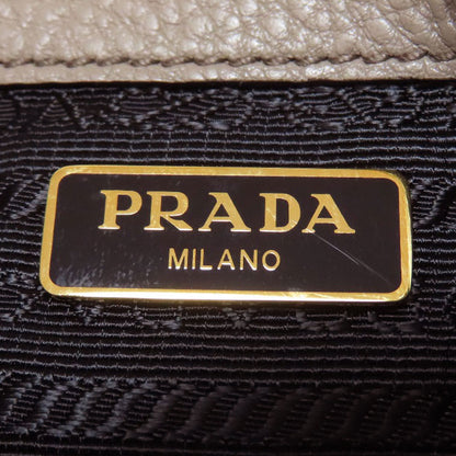 PRADA logo Shoulder Bag Calf Ladies [Used]