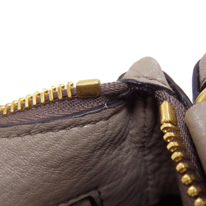 PRADA logo Shoulder Bag Calf Ladies [Used]