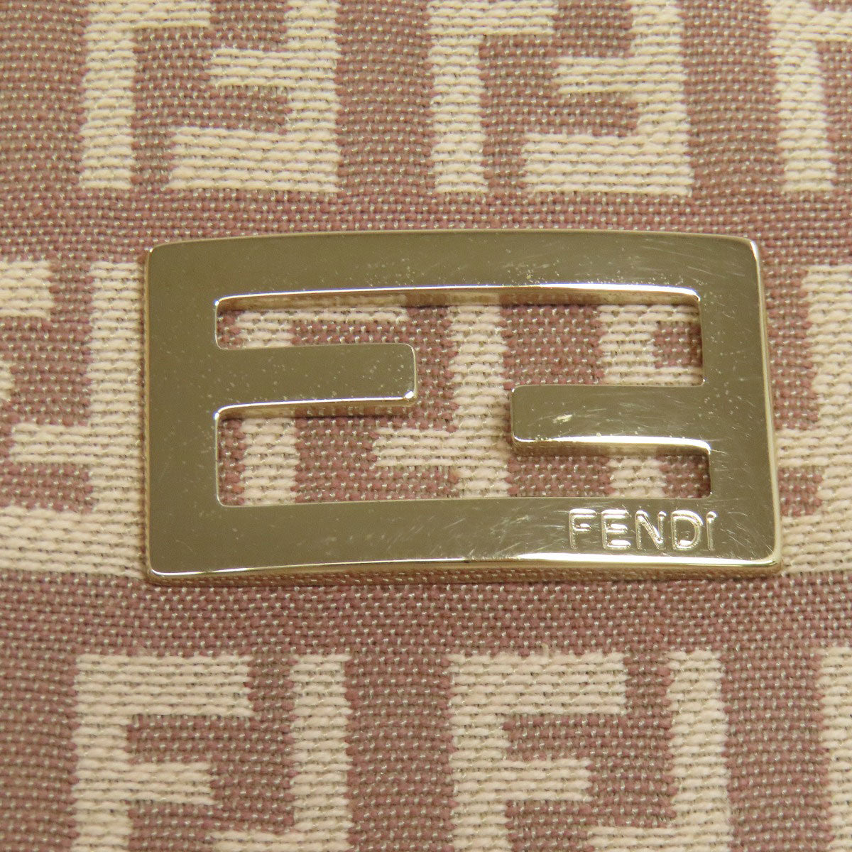 FENDI Zucchino Handbag Canvas Ladies [Used]