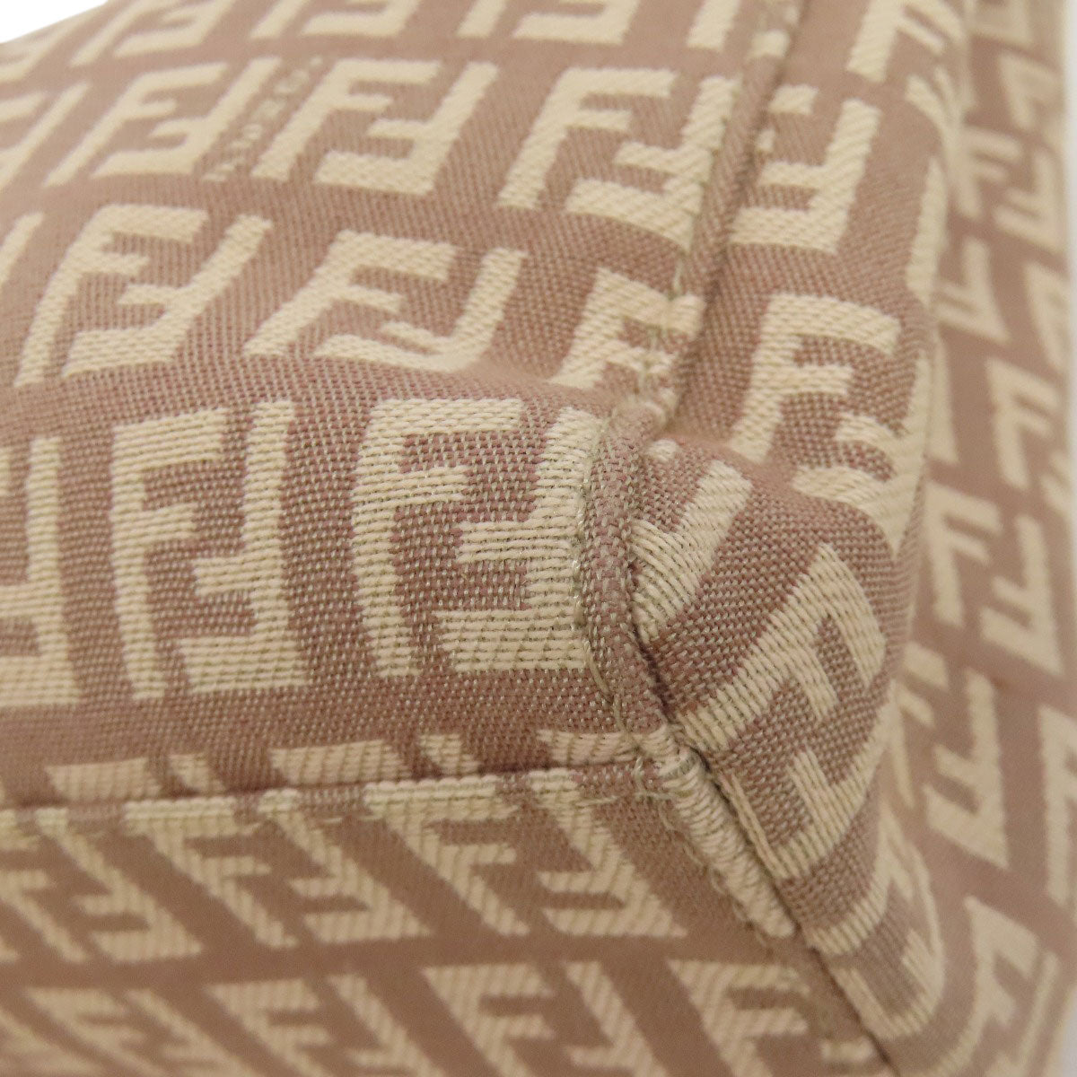 FENDI Zucchino Handbag Canvas Ladies [Used]