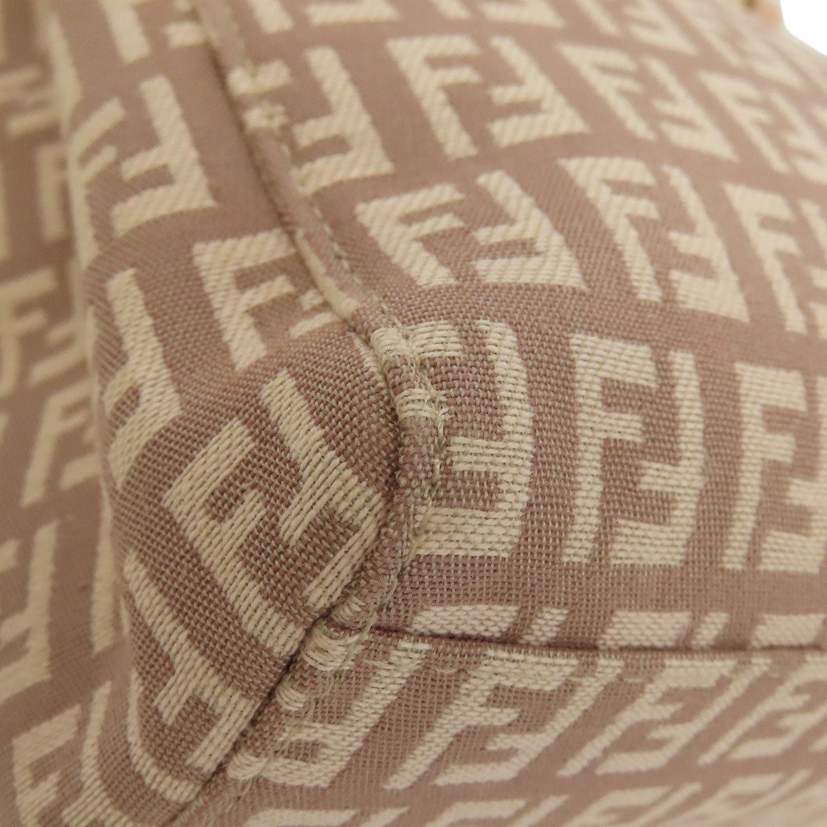 FENDI Zucchino Handbag Canvas Ladies [Used]
