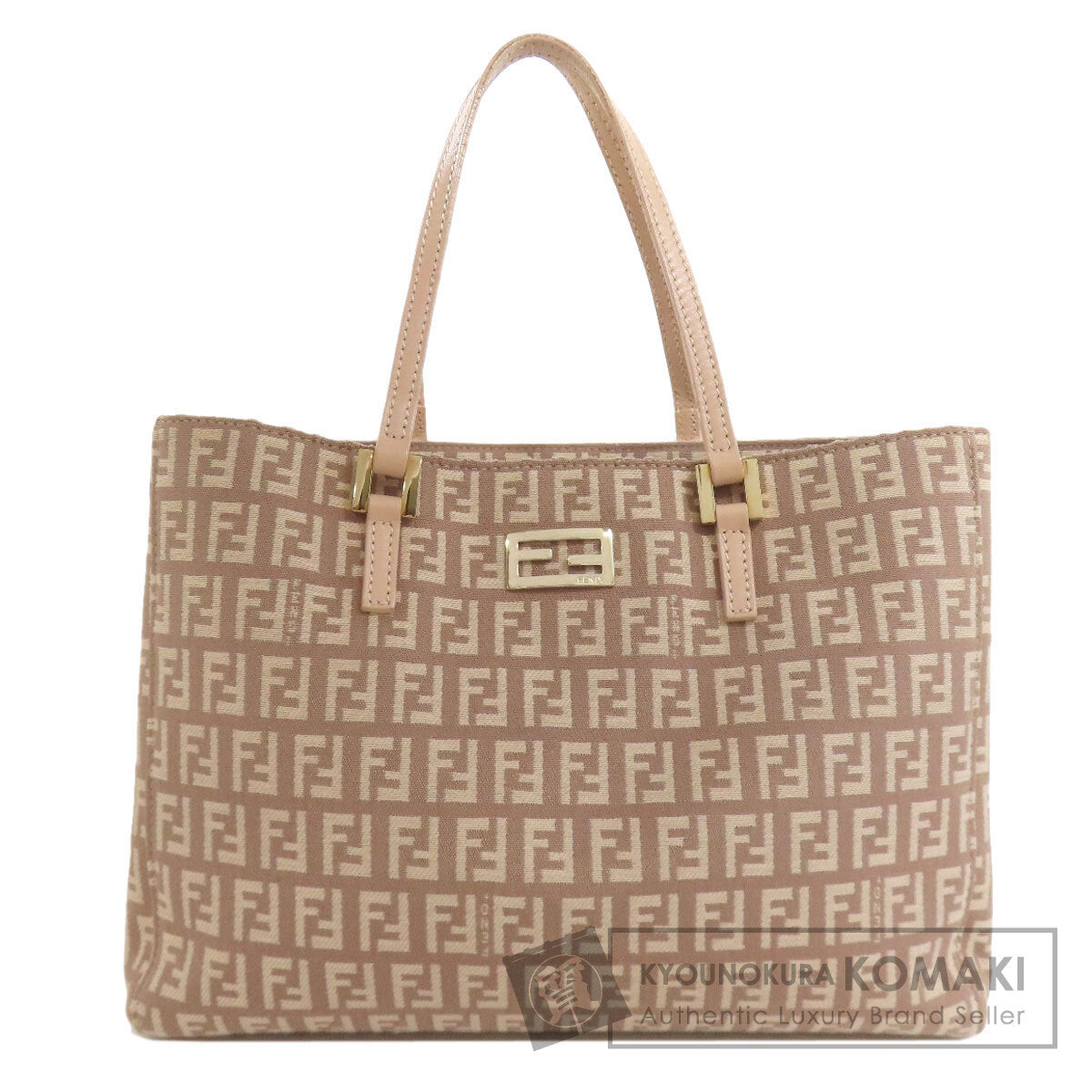 FENDI Zucchino Handbag Canvas Ladies [Used]