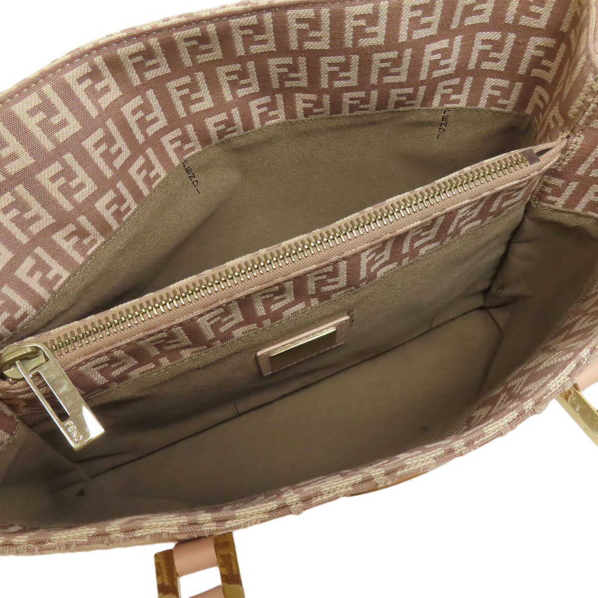 FENDI Zucchino Handbag Canvas Ladies [Used]