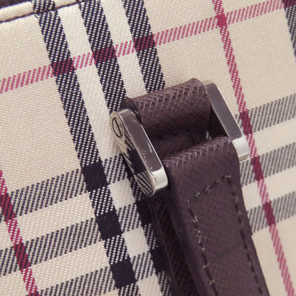 BURBERRY Nova Check Handbag Canvas Ladies [Used]