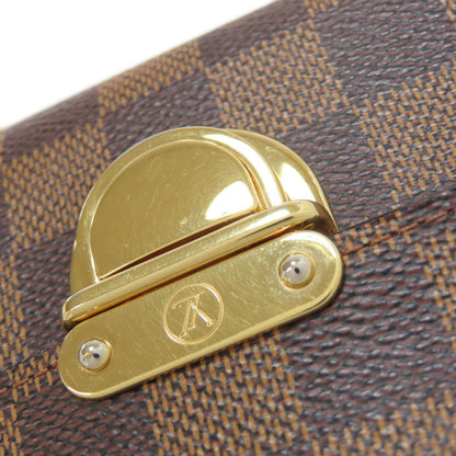 LOUIS VUITTON N60005 Portefeiulle ã» Koala Bifold Wallet with Coin Pocket Damier canvas Ladies [Used]