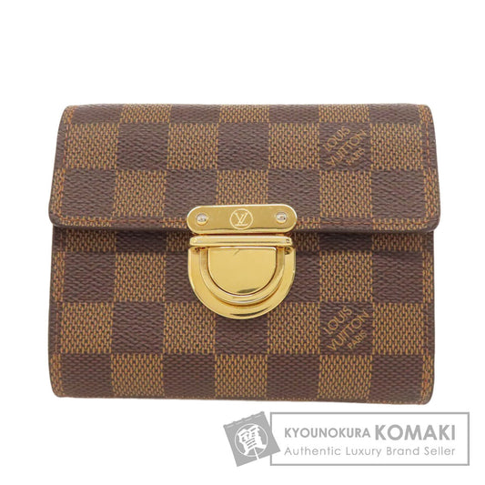 LOUIS VUITTON N60005 Portefeiulle ã» Koala Bifold Wallet with Coin Pocket Damier canvas Ladies [Used]