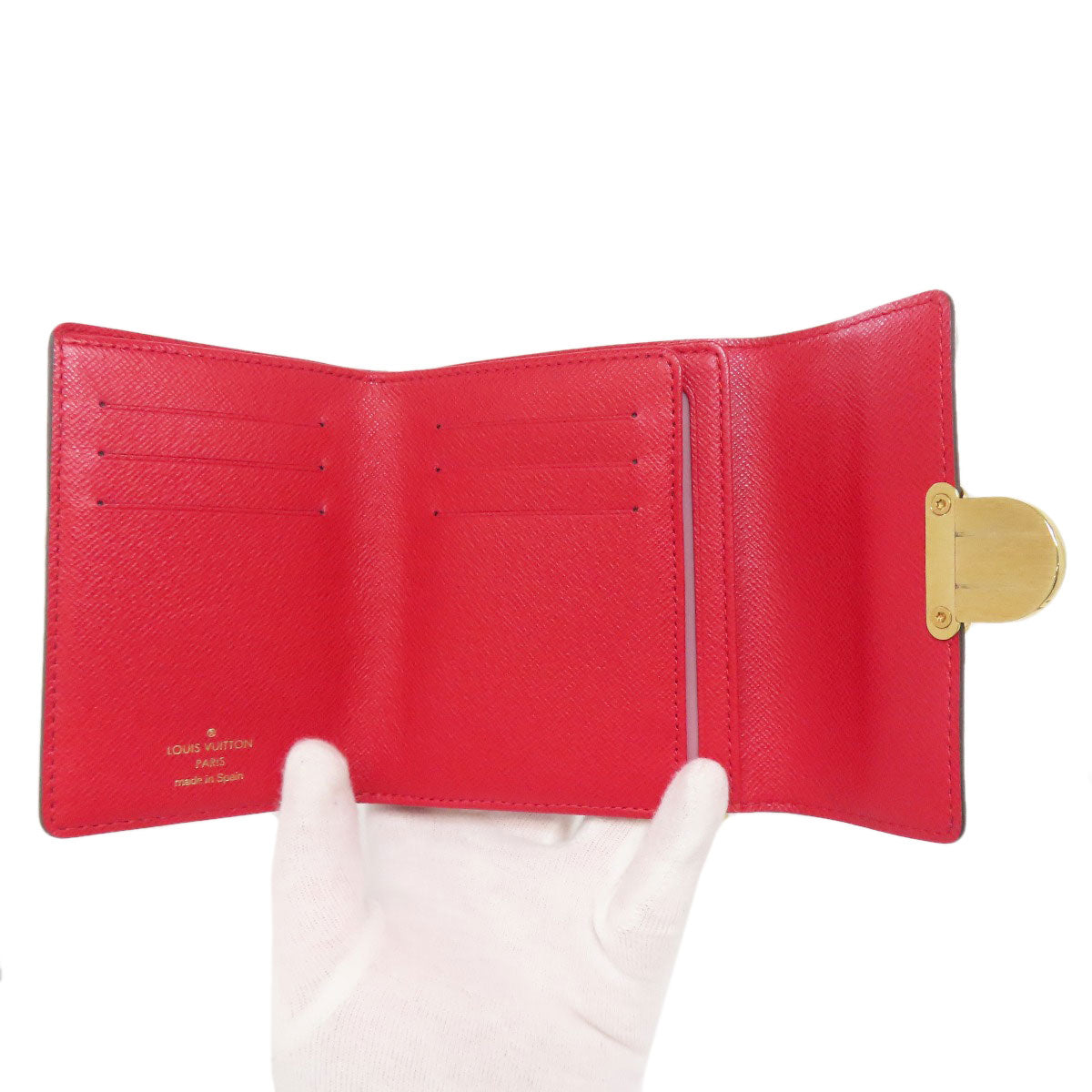 LOUIS VUITTON N60005 Portefeiulle ã» Koala Bifold Wallet with Coin Pocket Damier canvas Ladies [Used]