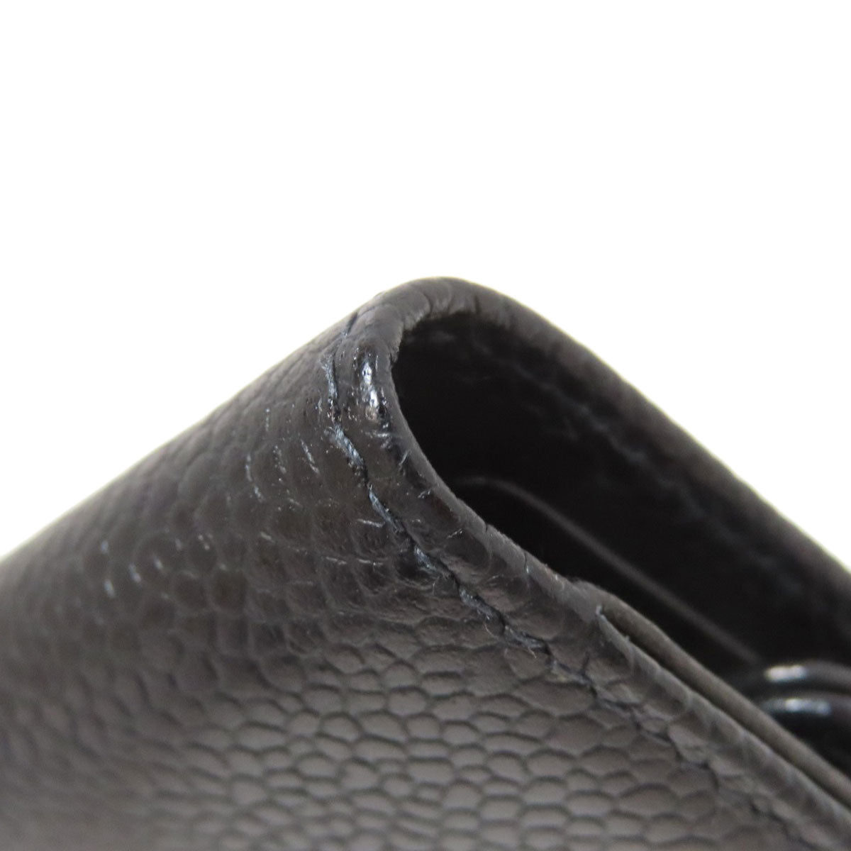 CHANEL COCO Mark GoldHardware key holder Grained Calfskin Skin Ladies [Used]