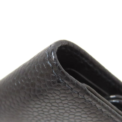 CHANEL COCO Mark GoldHardware key holder Grained Calfskin Skin Ladies [Used]