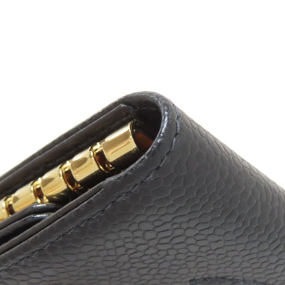 CHANEL COCO Mark GoldHardware key holder Grained Calfskin Skin Ladies [Used]