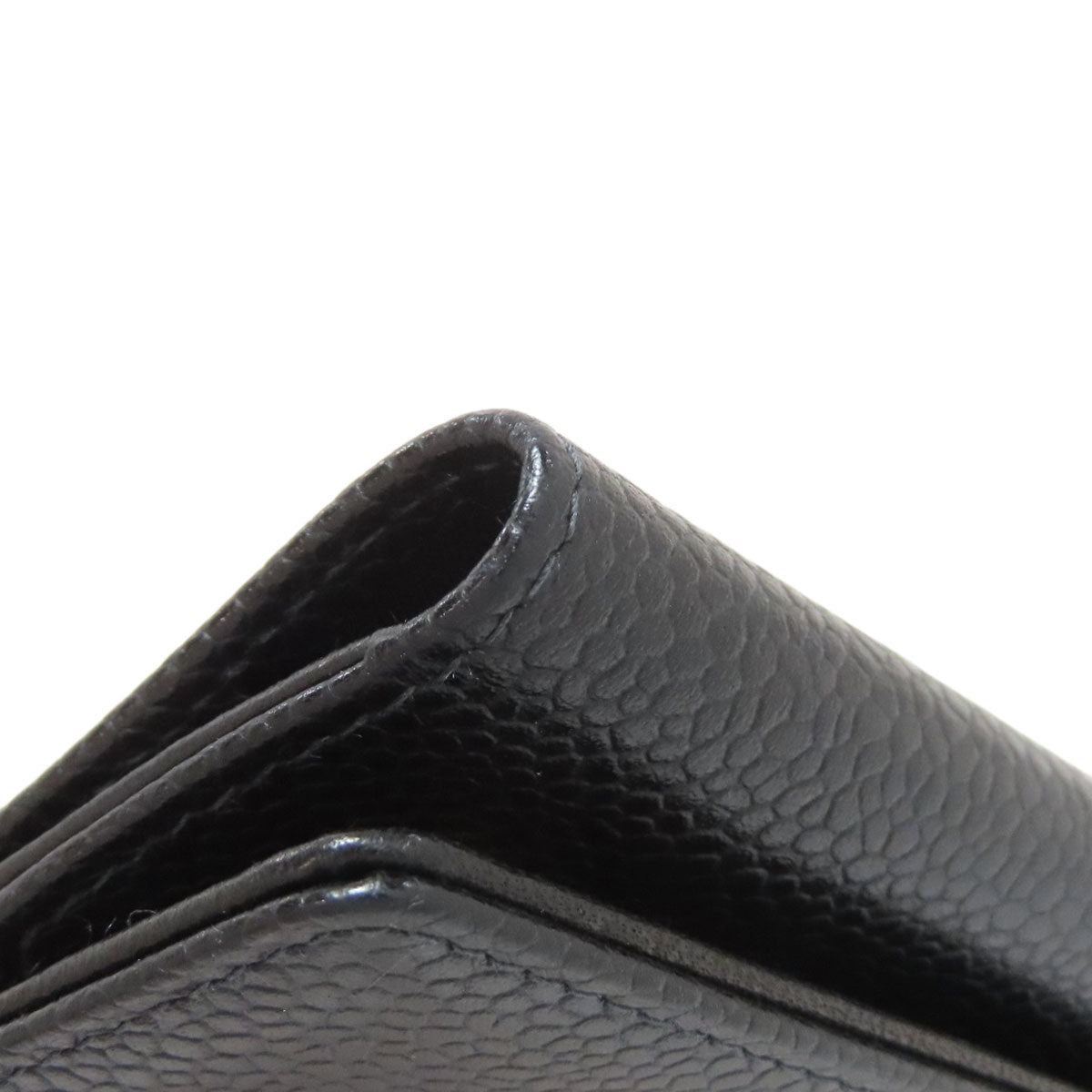 CHANEL COCO Mark GoldHardware key holder Grained Calfskin Skin Ladies [Used]