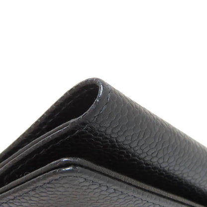 CHANEL COCO Mark GoldHardware key holder Grained Calfskin Skin Ladies [Used]