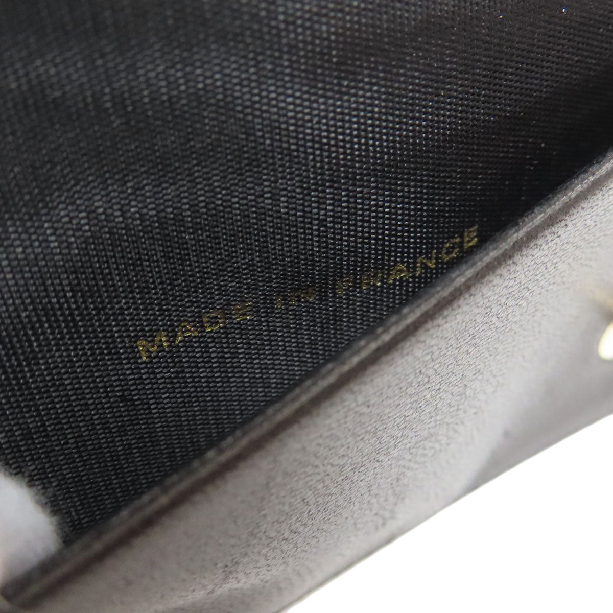 CHANEL COCO Mark GoldHardware key holder Grained Calfskin Skin Ladies [Used]