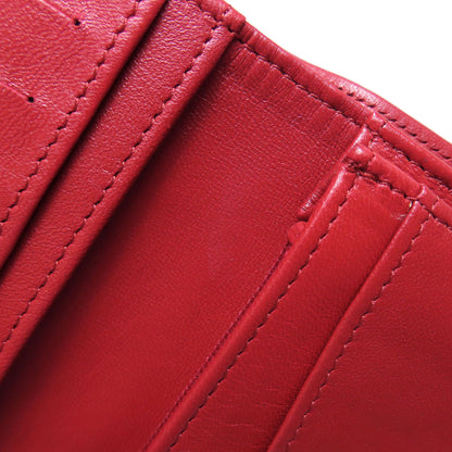 CHANEL Matelasse COCO Mark SilverHardware Long wallet (with coin pocket) Lambskin Ladies [Used]