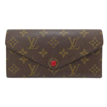 LOUIS VUITTON M60139 Portefeiulle Josephine Long wallet (with coin pocket) Monogram canvas Ladies [Used]