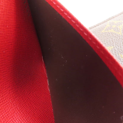 LOUIS VUITTON M60139 Portefeiulle Josephine Long wallet (with coin pocket) Monogram canvas Ladies [Used]