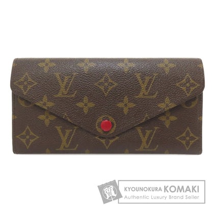 LOUIS VUITTON M60139 Portefeiulle Josephine Long wallet (with coin pocket) Monogram canvas Ladies [Used]
