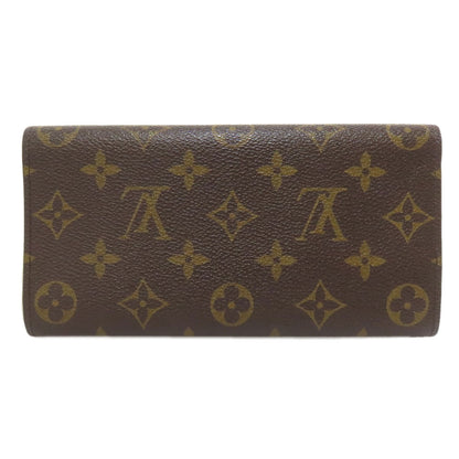 LOUIS VUITTON M60139 Portefeiulle Josephine Long wallet (with coin pocket) Monogram canvas Ladies [Used]
