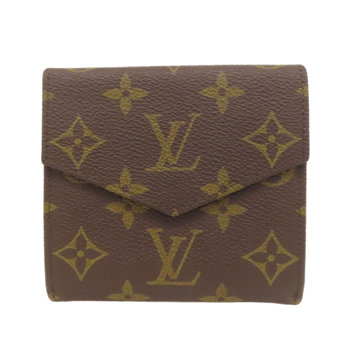 LOUIS VUITTON M61660 Portonet Bie Cult Credit Bifold Wallet with Coin Pocket Monogram canvas Ladies [Used]