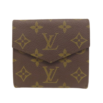 LOUIS VUITTON M61660 Portonet Bie Cult Credit Bifold Wallet with Coin Pocket Monogram canvas Ladies [Used]