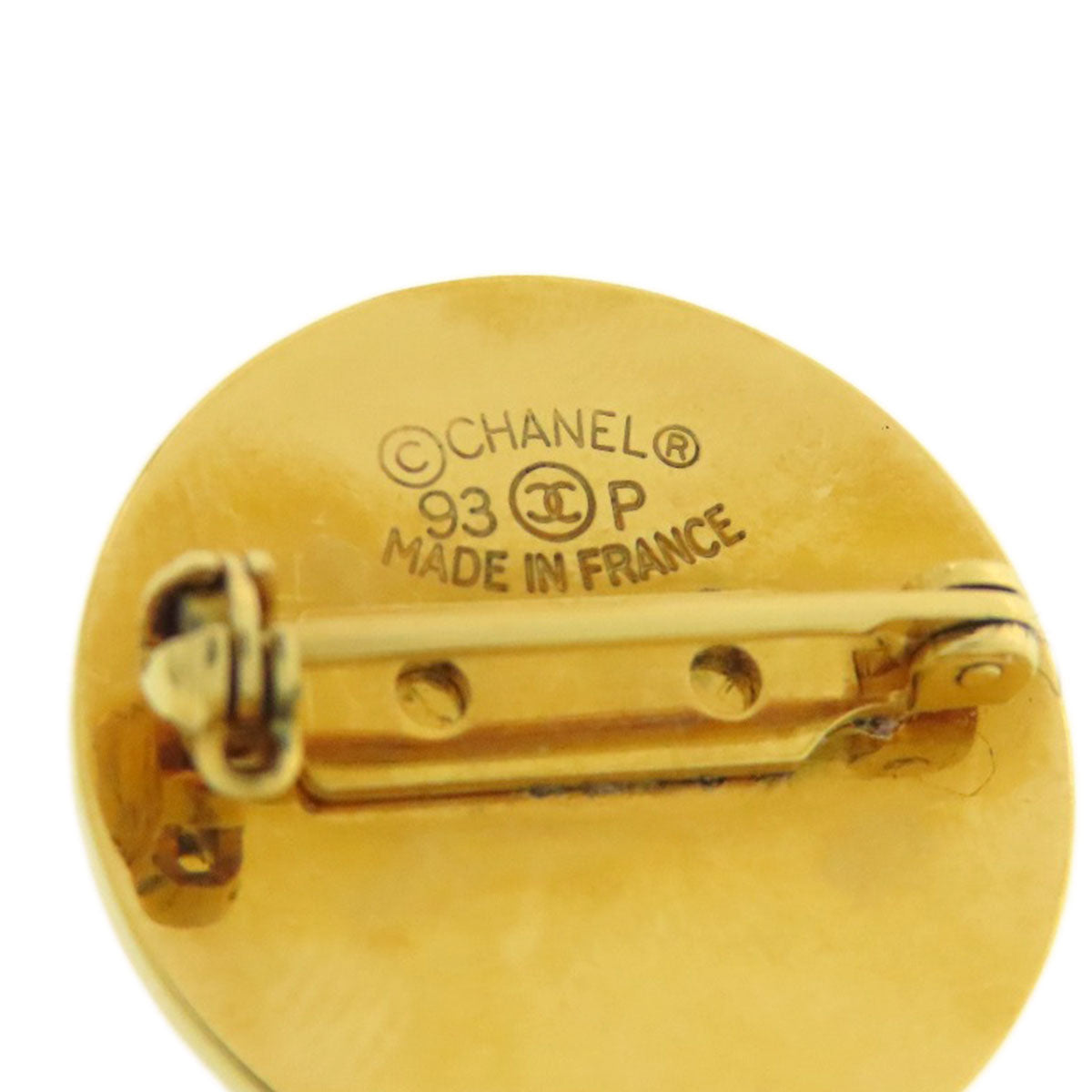 CHANEL Matelasse bag motif Brooch Metal Ladies [Used]