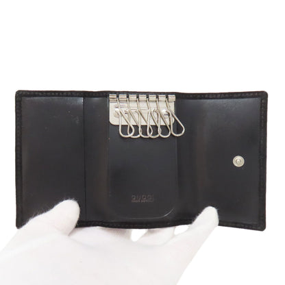GUCCI 088・0959・810・0 Horsebit key holder Suede Ladies [Used]