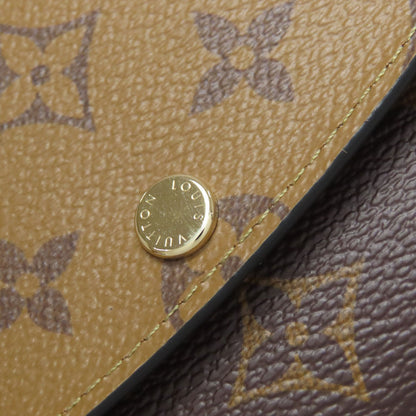 LOUIS VUITTON M82157 Portefeiulle ã» Emily Long wallet (with coin pocket) Monogram reverse Ladies [Used]
