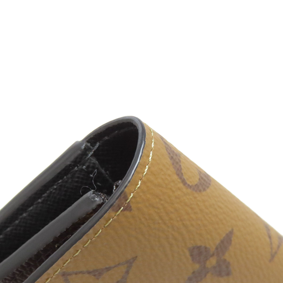 LOUIS VUITTON M82157 Portefeiulle ã» Emily Long wallet (with coin pocket) Monogram reverse Ladies [Used]