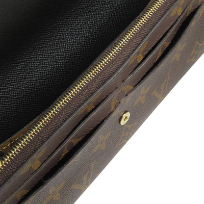 LOUIS VUITTON M82157 Portefeiulle ã» Emily Long wallet (with coin pocket) Monogram reverse Ladies [Used]