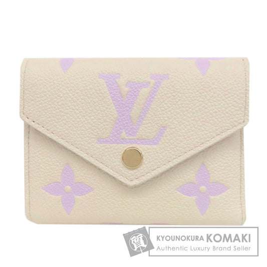 LOUIS VUITTON M82925 Portefeiulle Â· Victorine Bifold Wallet with Coin Pocket Empreinte Ladies [Used]