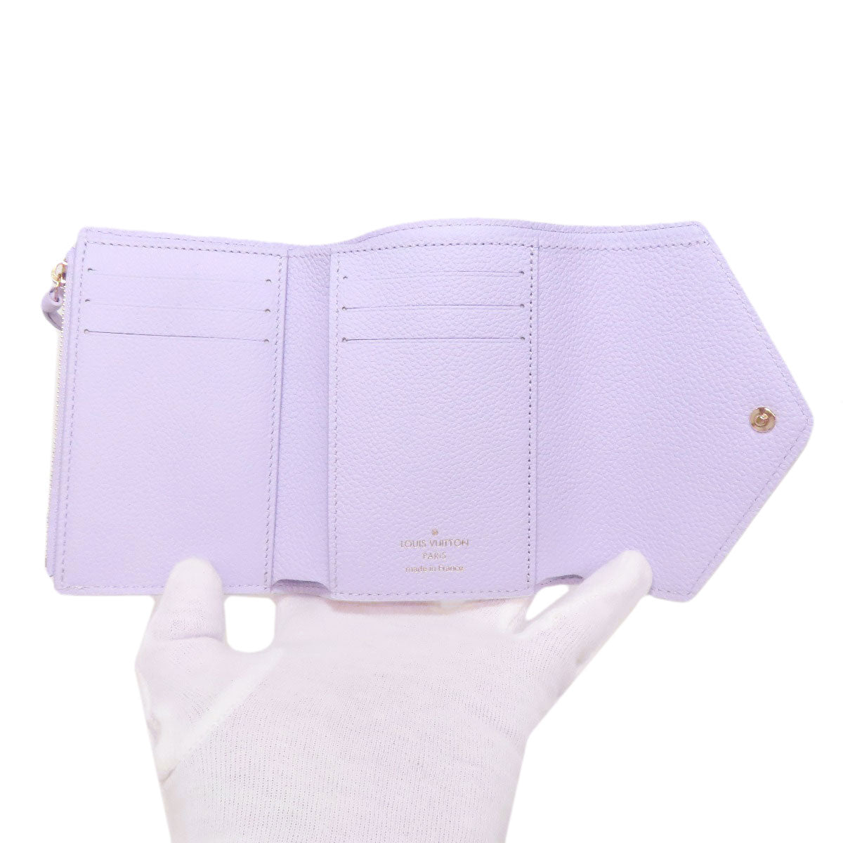 LOUIS VUITTON M82925 Portefeiulle Â· Victorine Bifold Wallet with Coin Pocket Empreinte Ladies [Used]